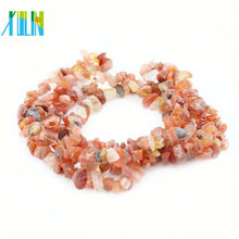 Wholesale Natural African Red Agate Semi Beads Stone Chip For Jewelry